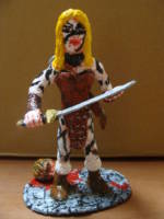 War-painted Valeria(Figurine) (Conan) Custom Miniature / Figurine