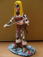 War-painted Valeria(Figurine) (Conan) Custom Miniature / Figurine