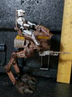 Battle Damaged AT-RT Walker & Arf Driver (Star Wars Clone Wars) Custom Vehicle