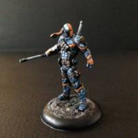 Deathstroke (Batman - Arkham Origins) Custom Miniature / Figurine