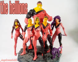 the hellions marvel (Marvel Legends) Custom Action Figure