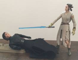 Battle damaged Kylo Ren (Star Wars) Custom Action Figure