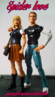 gwen stacy ''school suit '' (Marvel Legends) Custom Action Figure