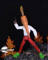 Flaming Carrot (Movie Masters) Custom Action Figure