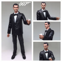 James Bond 007 Sean Connery (6 inch scale) (James Bond) Custom Action Figure