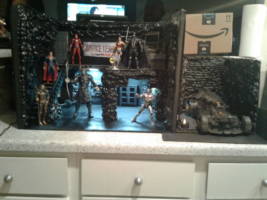 Batcave (Justice League) Custom Diorama / Playset