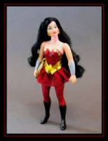Wonder Girl (Princess of Power style) (Crossover) Custom Action Figure [with her alternate skirt accessory]