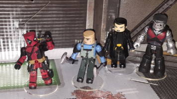 Deadpool Movie Minimates (Deadpool) Custom Miniature / Figurine