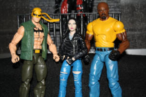 The Defenders (Daredevil , Jessica Jones, Iron Fist & Luke Cage) (Marvel Legends) Custom Action Figure