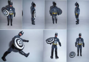 Captain Bat (Amalgam) Custom Action Figure