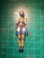 Asajj Ventress (Star Wars Clone Wars) Custom Action Figure [Base figure]