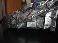 Battle Damaged Batmobile/tumbler (Batman Begins) Custom Action Figure
