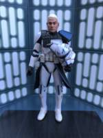 Captain Rex (Star Wars) Custom Action Figure