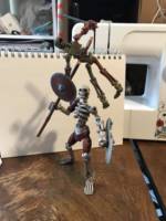 Skeleton gladiator (Misc) Custom Action Figure [Killing jeff]