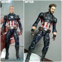 Captain America (Infinity War) (Marvel Legends) Custom Action Figure