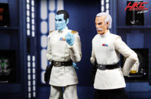 Colonel Wullf Yularen (Black series 6 inch figure) (Star Wars Rebels) Custom Action Figure
