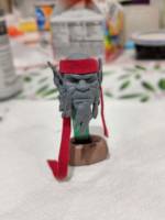 Linx-o (Thundercats) Custom Action Figure [Head primered]
