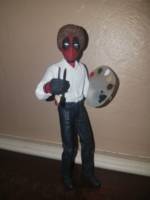 Deadpool 2: Bob Ross Trailer (Rosspool) (Deadpool) Custom Action Figure