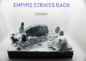 Starwars Hoth Diorama (Star Wars) Custom Diorama / Playset