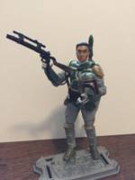 Boba Fett (unmasked (Star Wars) Custom Action Figure