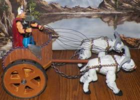 Thor's chariot (Marvel Legends) Custom Vehicle