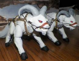 Toothgnasher and Toothgrinder, Thor's goats (Marvel Legends) Custom Action Figure