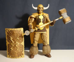 Heimdall (Marvel Legends) Custom Action Figure [Heimdall Front 2]