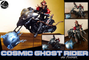 Cosmic Ghost Rider (aka Punisher) (Marvel Legends) Custom Action Figure
