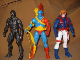 Yondu (Marvel Legends) Custom Action Figure [3 heads/bodies back together]