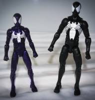 Ultimate Spider-Man (Black Suit) (Marvel Legends) Custom Action Figure