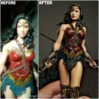 Wonder woman - Gal gadot- (DC Universe) Custom Statue / Bust