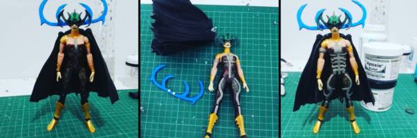 Hela - goddess of death (Marvel) Custom Action Figure