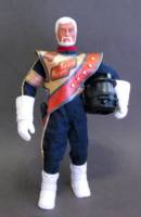 Action Man Space Ranger Admiral (Action Man) Custom Action Figure [full body front view without helmet]