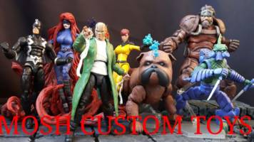 Super Pose-able Lockjaw (Marvel Legends) Custom Action Figure