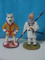 Sarutahiko Ookami (Shinto Gods) Custom Miniature / Figurine