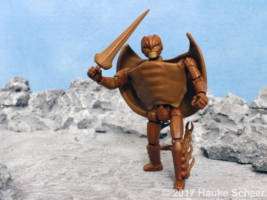 Stark the transforming horseshoe crab (Original) Custom Action Figure [3d printed transforming horseshoe crab]