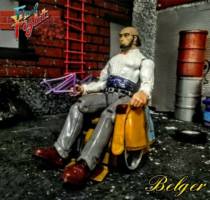 Belger Final Fight 1 (Final Fight) Custom Action Figure
