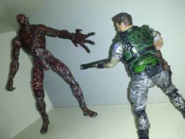 Chris Redfield (1998 Live Action) (Resident Evil) Custom Action Figure