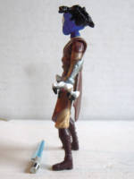 Blueleaf - Plantman Jedi - Star Wars/John Carter of Mars Mashup (Star Wars) Custom Action Figure [Left View]
