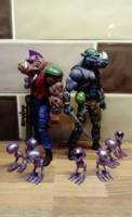 Rock Steady and Bebop (Teenage Mutant Ninja Turtles) Custom Action Figure
