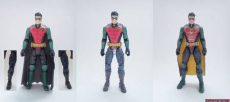 Robin (Batman) Custom Action Figure [Robin custom action figure before and after]