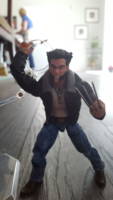 Logan Wolverine (Marvel) Custom Action Figure [That was my last cigar bub. Time ta die!!]
