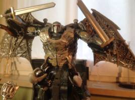 Transformers TLK Dragonicus and Stormreign repaint (Transformers - Movie) Custom Action Figure