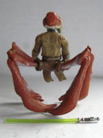 Redleg - Arachnos Jedi (Star Wars) Custom Action Figure [Rear View]