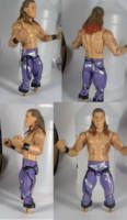 Chris Jericho (Purple Barbed Wire Attire) (Wrestling) Custom Action Figure [wip before sealing]