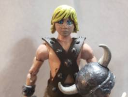 Bobby the Barbarian & Uni Dungeons & Dragons Cartoon (Dungeons and Dragons) Custom Action Figure [Hats off to Bobby]