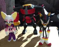 Team Dark (Sonic) Custom Action Figure