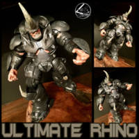 Ultimate Rhino (Marvel Legends) Custom Action Figure
