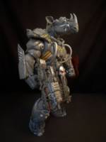 Alternate Universe Rocksteady (Teenage Mutant Ninja Turtles) Custom Action Figure