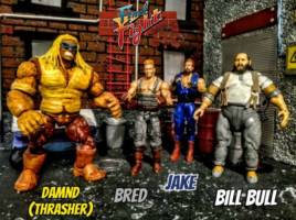 Final Fight 1 "Personajes varios" (Final Fight) Custom Action Figure